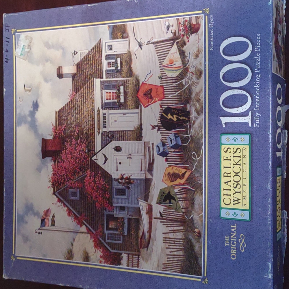 💐Charles Wysocki "Nantucket Flyers" 1000 Piece puzzle💐